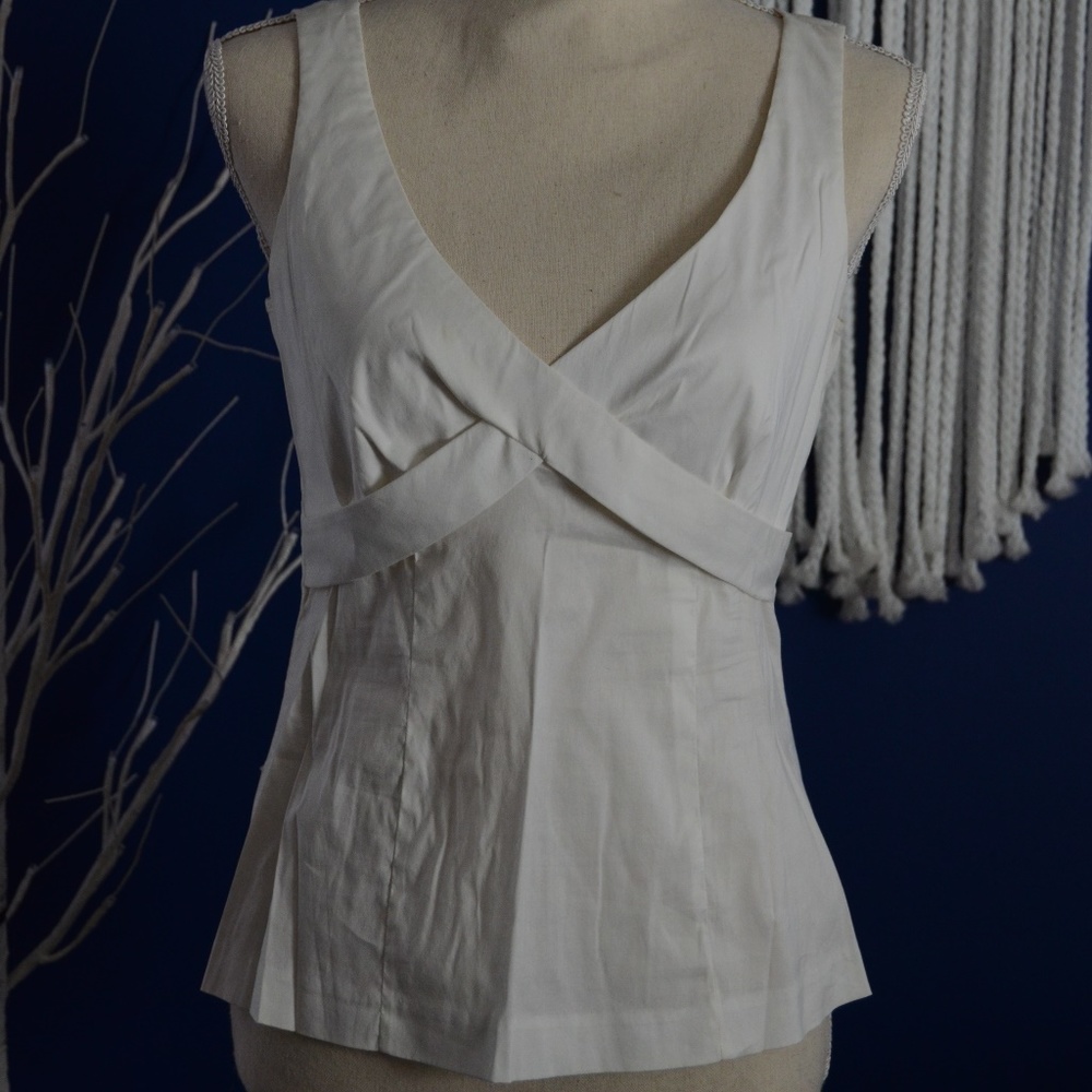 Trina Turk White Top M